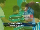 Messi perfect goal - Lionel Messi vs Mexico All Stars 2012 HD