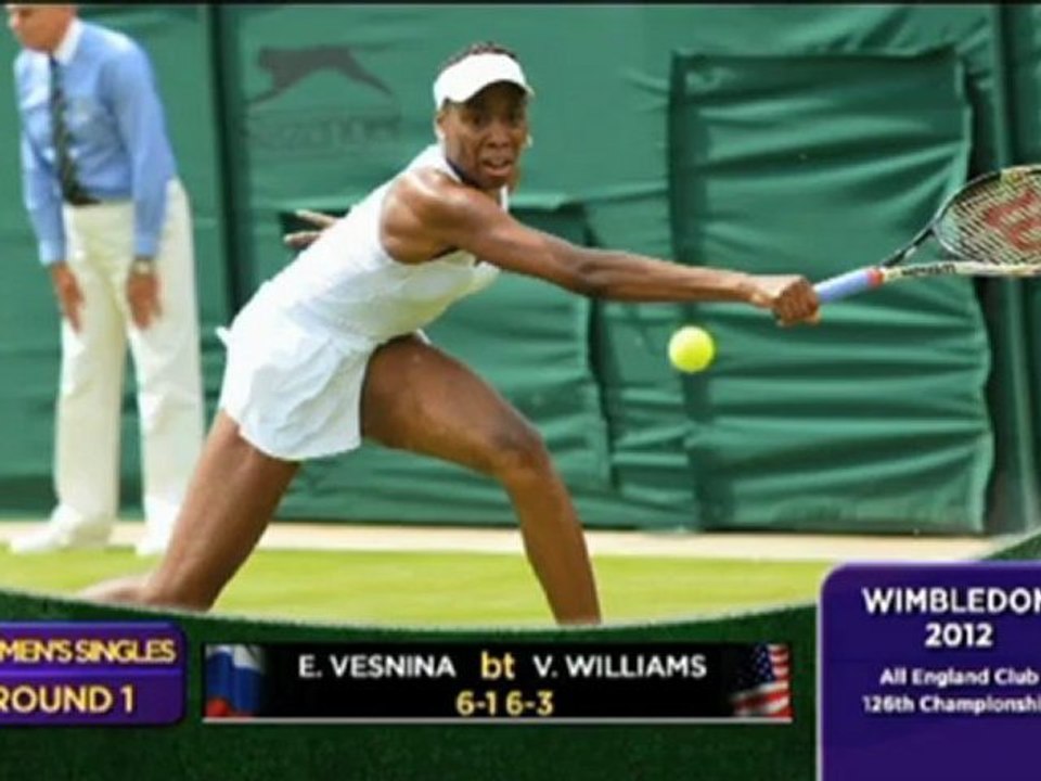 Wimbledon: Überraschung: Venus Williams ist raus!