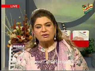 Masala Morning by Hum tv - 26th June 2012 part 1