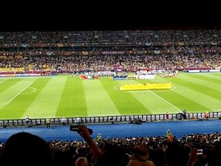 "God Save the Queen" live from Kiev #euro2012