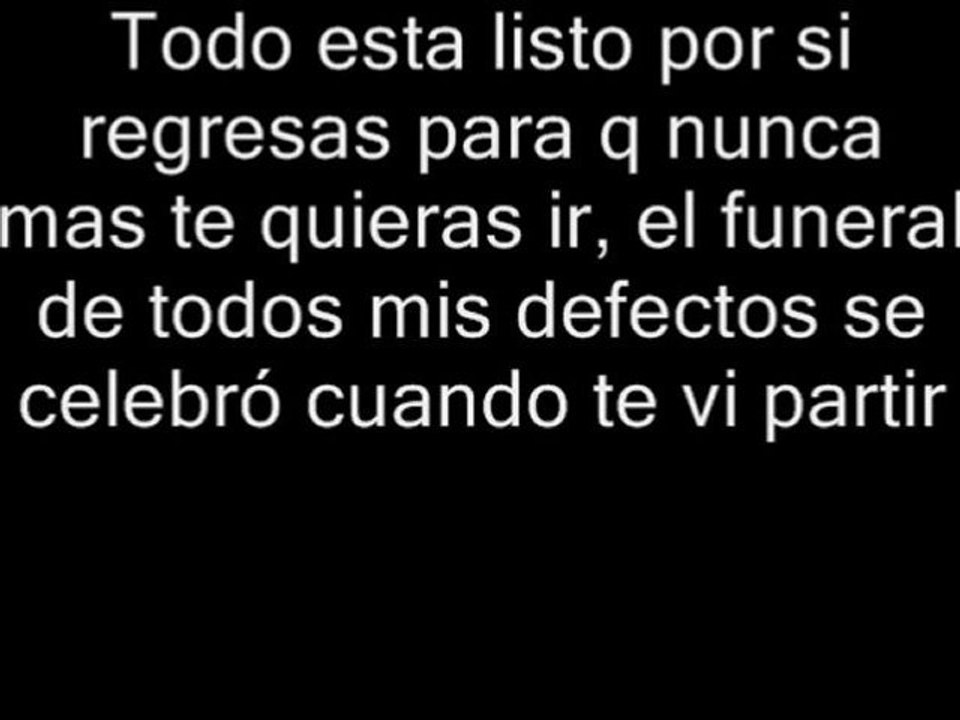 por si regresas