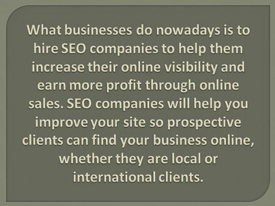 The Benefits of Hiring Local SEO Companies