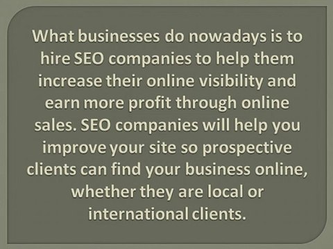 The Benefits of Hiring Local SEO Companies
