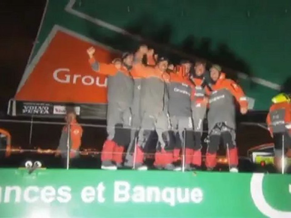 Volvo Ocean Race: Galway feiert Sieger-Team Groupama