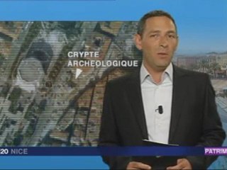 Nice patrimoine : La crypte archéologique Garibaldi