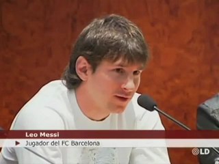 Messi: "Me quedaría toda la vida en el Barça"