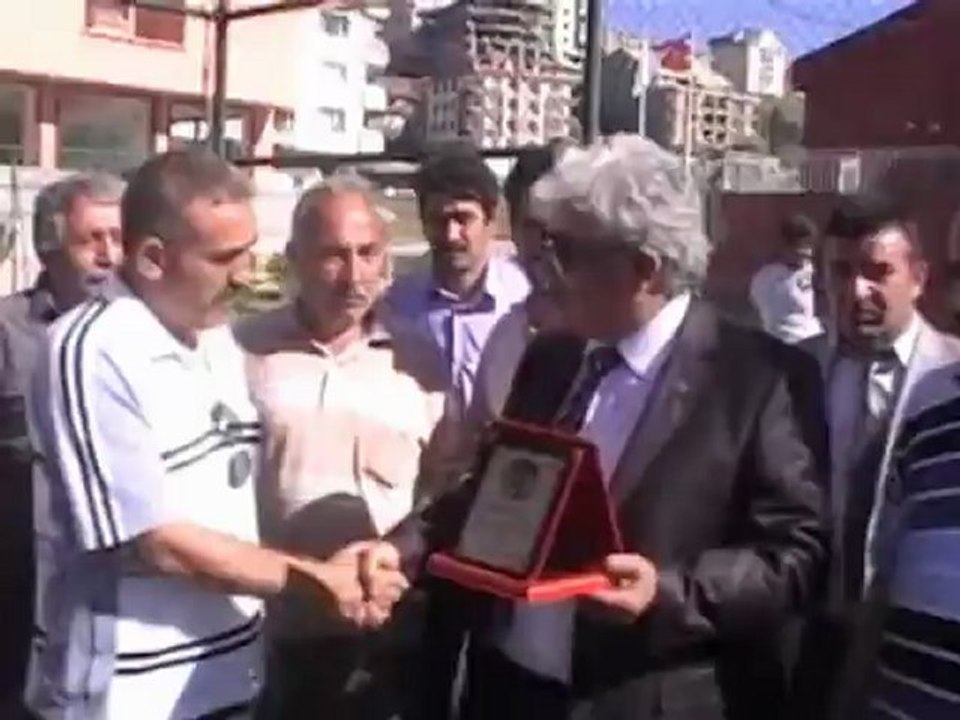 Nevşehir Köyleri Arası 1. Futbol Turnuvası Ferhat Yıldırım plaket