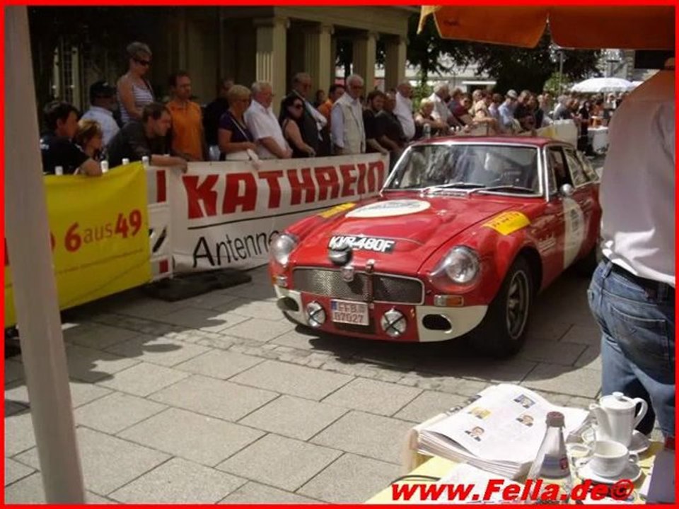 Bilder von der Oldtimer Rallye Bad Kissingen 23.05.2010 von www.VIP-Reisen.de