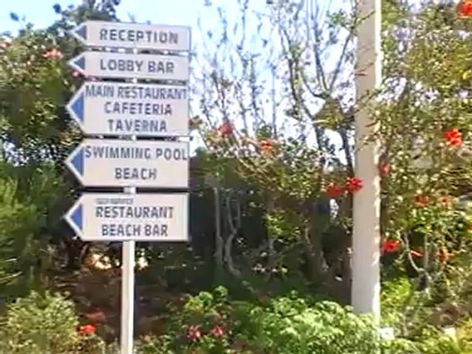 Kreta Hotel Grecotel El Greco Stavromenos von aussen Film Video von Hubert Fella