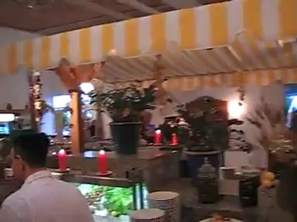 Kreta Clubhotel ROBINSON Club Lyttos Beach Buffet Chersonissos Video Film von Hubert Fella