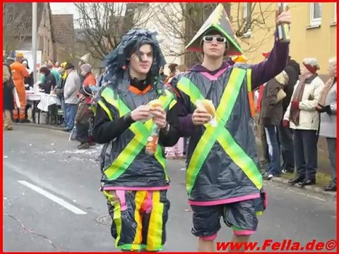 Faschingszug Diebach Hammelburg am 24.02.2009 Fotograf Hubert Fella Sortverein Karneval Sportheim