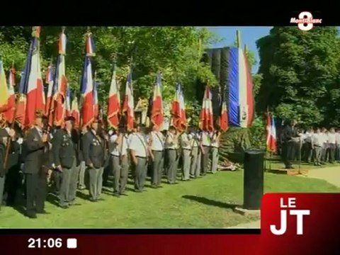 Inauguration du square “Marcel Bigeard” à Aix-les-Bains