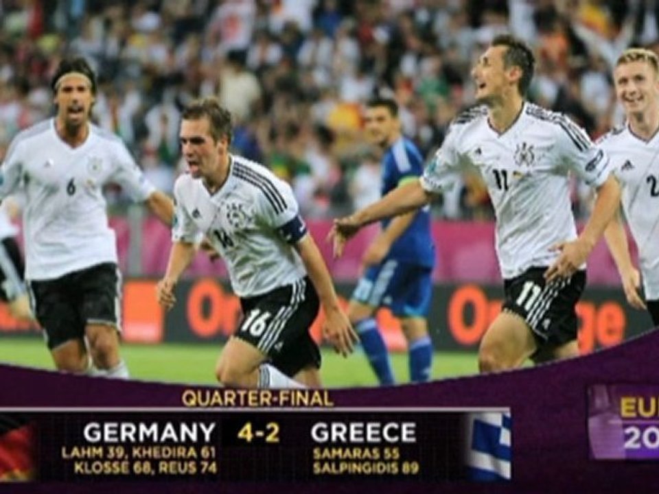 Deutschlands Weg ins Halbfinale