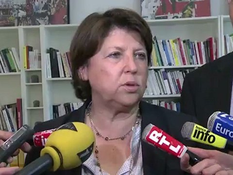 Martine Aubry sur la Fédération du Pas-de-Calais