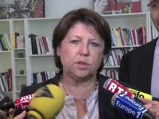 Martine Aubry sur les Université d'été de la Rochelle