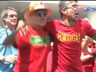 Les supporters portugais sont déjà prêts