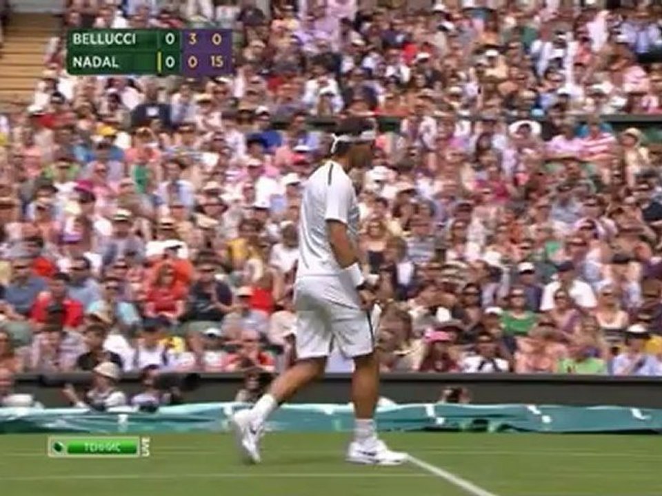 Wimbledon 2012 - 1st Round - Bellucci vs Nadal 111