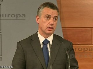 Urkullu pide a Rajoy que dé "pedales" hacia la paz