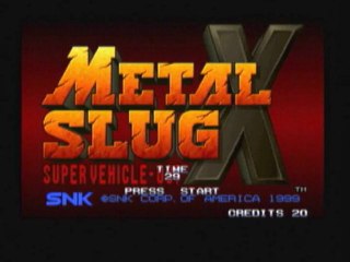 Walkthrough : metal slug X