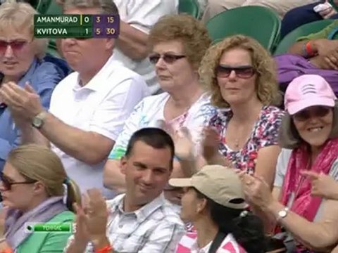 Wimbledon 2012 - 1st Round - Amanmuradova vs Kvitova [rgfootball.net]