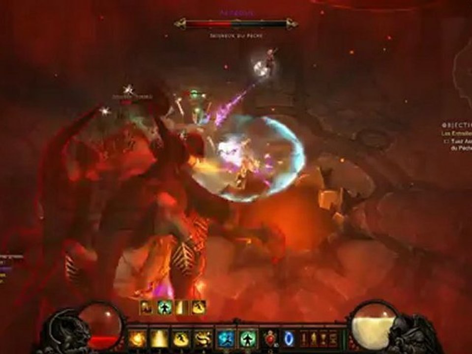 Diablo 3 - act 3 Inferno - Asmodan Inferno VS Monk Solo