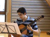 M2U01073 Prélude de Bach. Guitare  - Audition des élèves des Ateliers Musicaux de Scy Chazelles en mai 2012