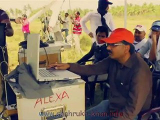 Shah Rukh Khan - Hyundai commercial making - june 2012