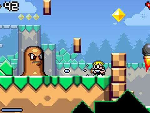 CGRundertow MUTANT MUDDS for Nintendo 3DS Video Game Review