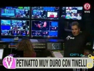 Pettinato durísimo contra Marcelo Tinelli