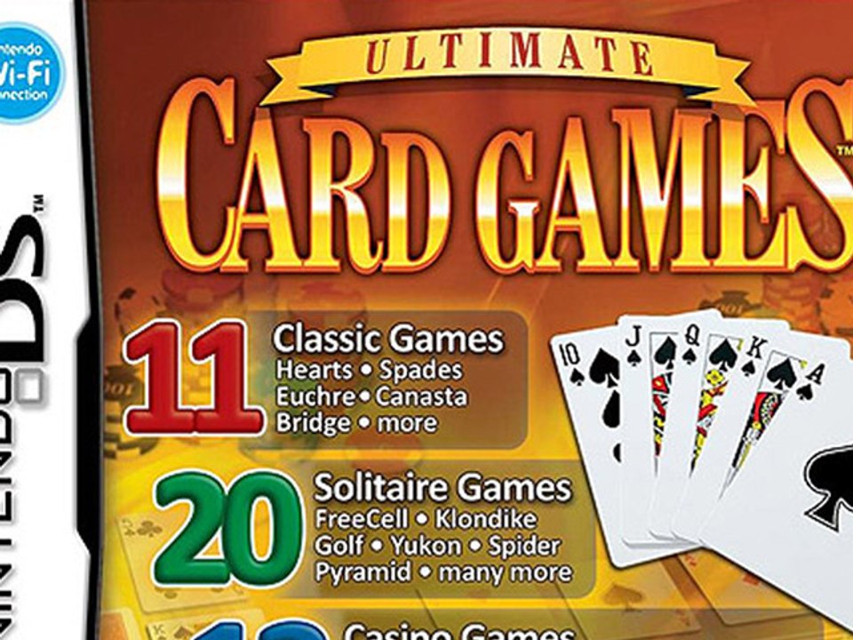 CGRundertow ULTIMATE CARD GAMES for Nintendo DS Video Game Review