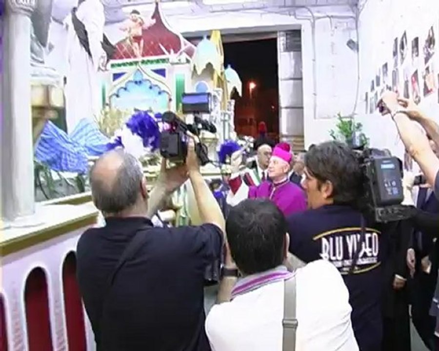 MATERA: PRESENTATO IL CARRO ALLA CITTA' 23-6-2012