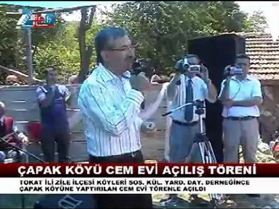 Zile çapak köyü cem evi açılışı