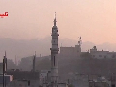 Syria فري برس حمص تلبيسة قصف شديد بالمدفعية على القلعة 26 6 2012ج2 Homs