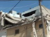 Syria فري برس حمص الرستن أثار الدمار الذي حل بمدينة الرستن 26 6 2012 ج2 Homs