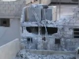 Syria فري برس  حلب الاتـــــــــارب  اثار القصف الصاروخي على المدينه 26 6 2012 ج4 Aleppo