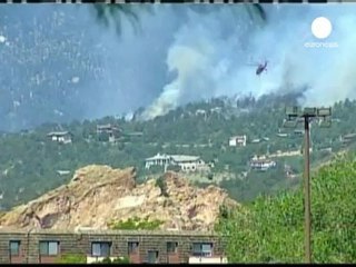 Colorado wildfire forces thousands from homes