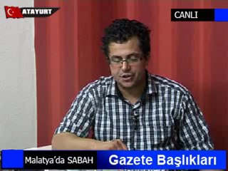 Malatya'da SABAH / Atayurt TV