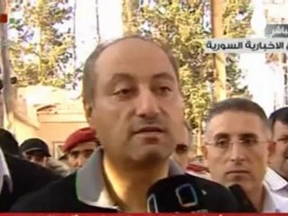 Assad TV chanal attacked, 'Syria at war' says president