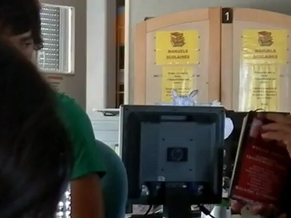 Francis Huster au CDI Lycée Jules Fil (1)