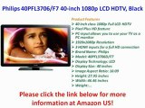 SPECIAL PRICE 2012 Philips 40PFL3706/F7 40-inch 1080p LCD HDTV, Black