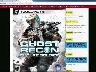 Ghost Recon Future Soldier 2012 PC GAME Download Full free + Crack!