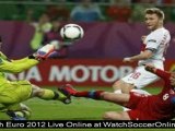 watch euro 2012 semi final Italy vs Germany soccer live streaming