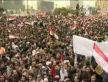 مظاهرة في القاهرة احتجاجا على الوثيقة الدستورية