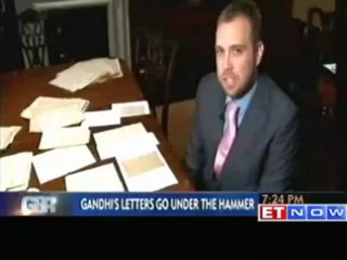 Mahatma Gandhi's letters to be auctioned in London