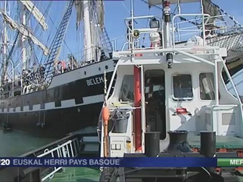 Belem : le trois mâts a été la vedette de la première édition des escales marines.
