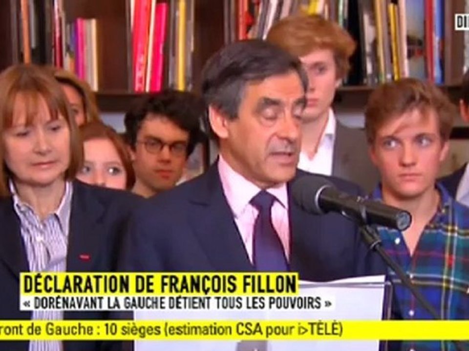 Malgré sa victoire à Paris, François Fillon évoque une "défaite sévère"