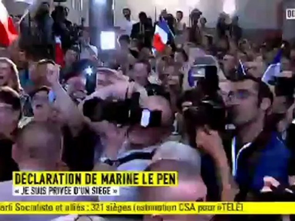 Marine Le Pen battue à Hénin-Beaumont : "Il faudra recompter les voix"