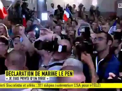 Marine Le Pen battue à Hénin-Beaumont : Il faudra recompter les voix