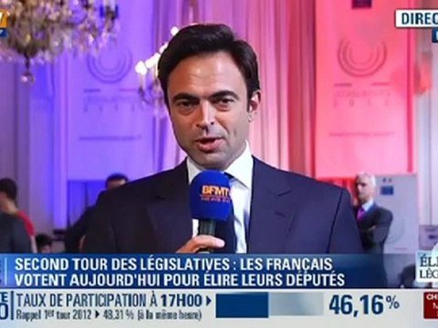 Législatives 2012 : taux de participation en baisse par rapport au 1er tour