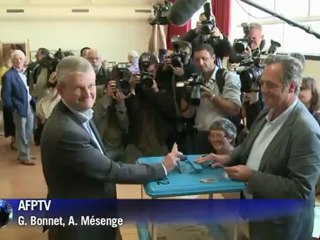 Législatives 2012 : Royal et Falorni ont voté à La Rochelle